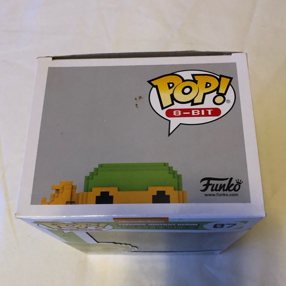 Pop! 8-Bit Teenage Mutant Ninja Turtles Michelangelo Funko Pop Figure - Picture 9 of 10
